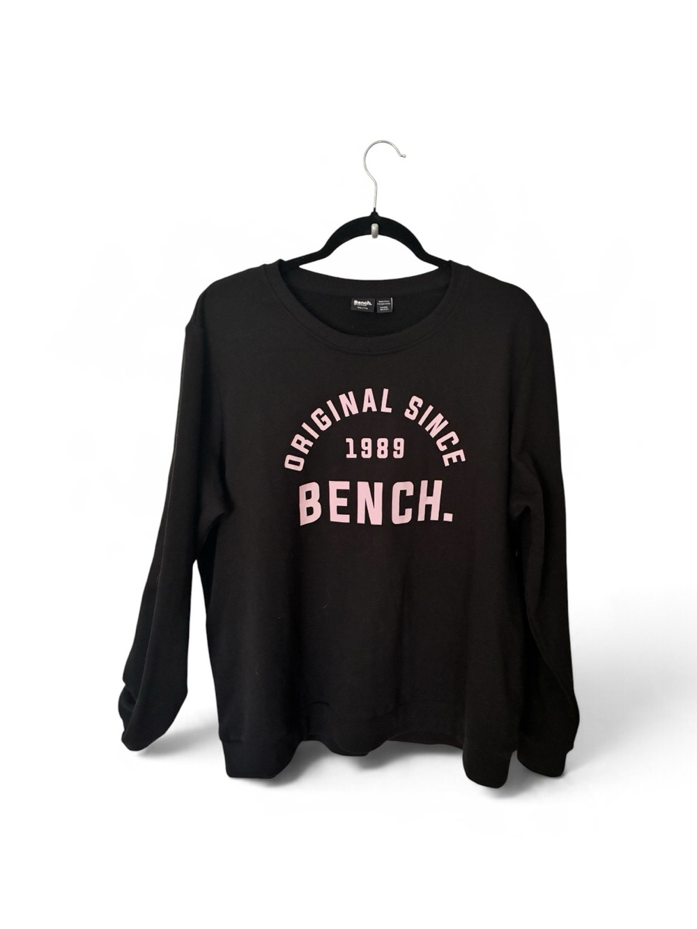 023 BENCH Women's Black logo Sweatshirt